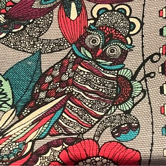 Sakroots Owl print Artists Circle Women's Backpack - Picture 4 of 16